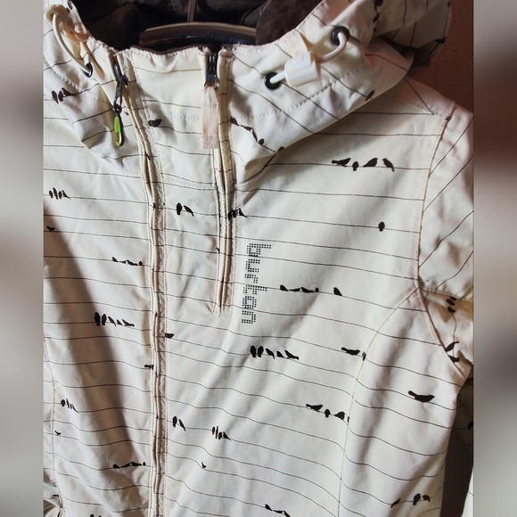 Burton Birds On A Wire Hooded Snow Jacket XS - Picture 3 of 5